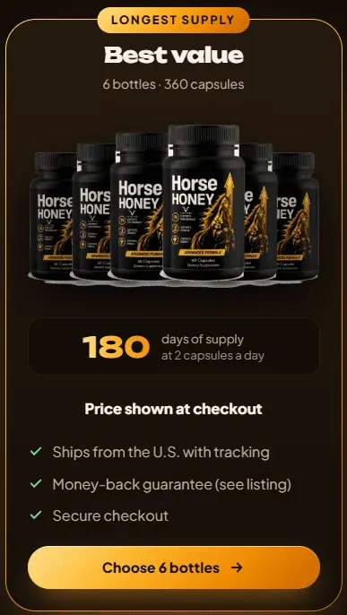 horse honey 6 bottles price